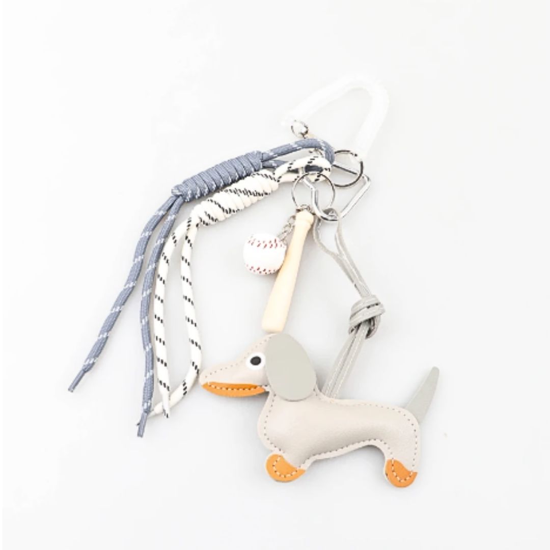 porte clés fantaisie teckel