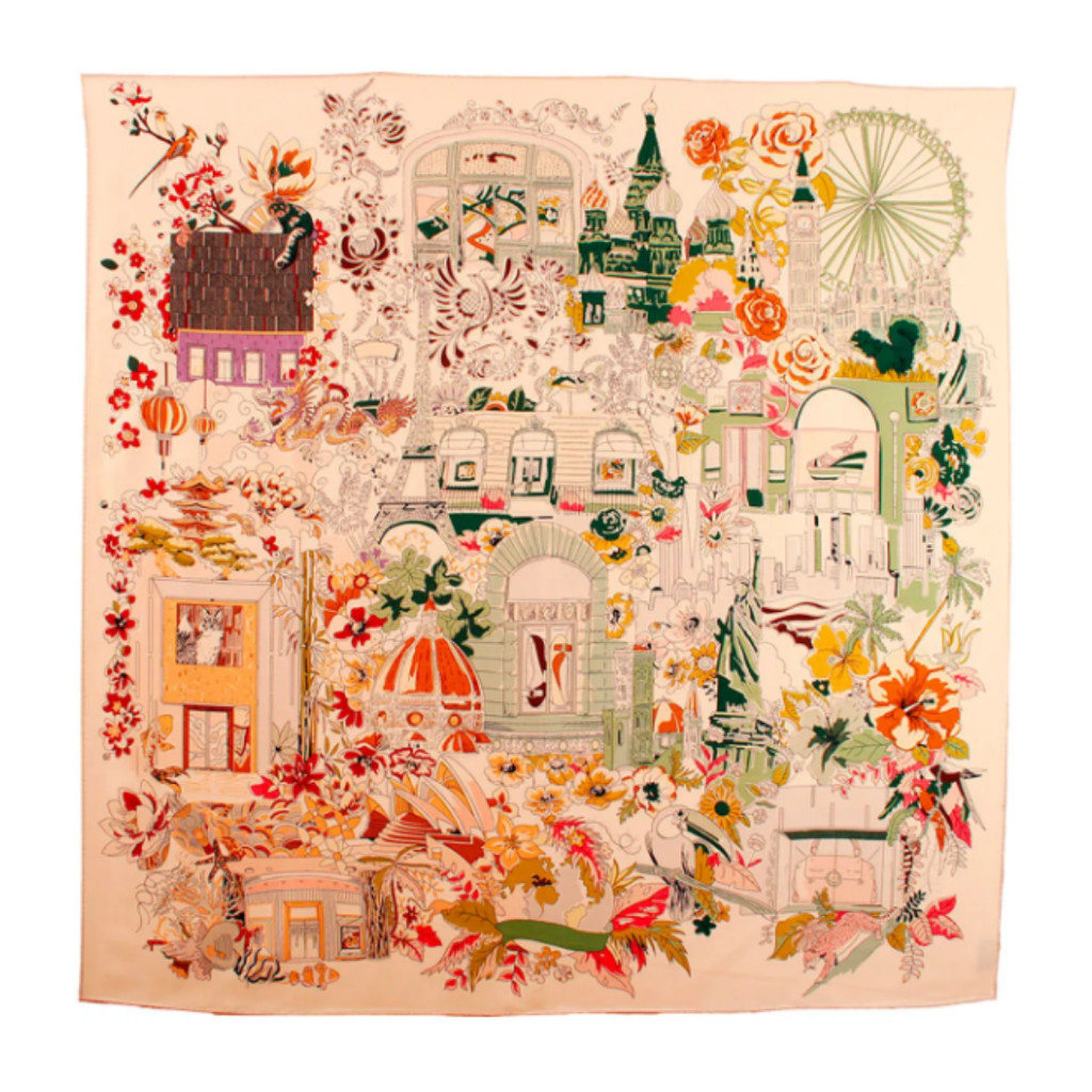 Foulard en Laine et Soie
