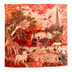 Foulard en Laine et Soie