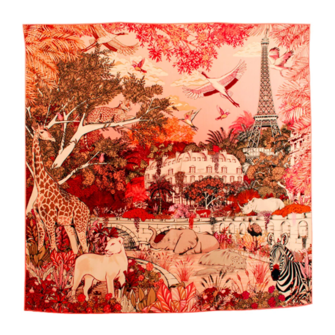 Foulard en Laine et Soie