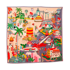 Foulard en Laine et Soie