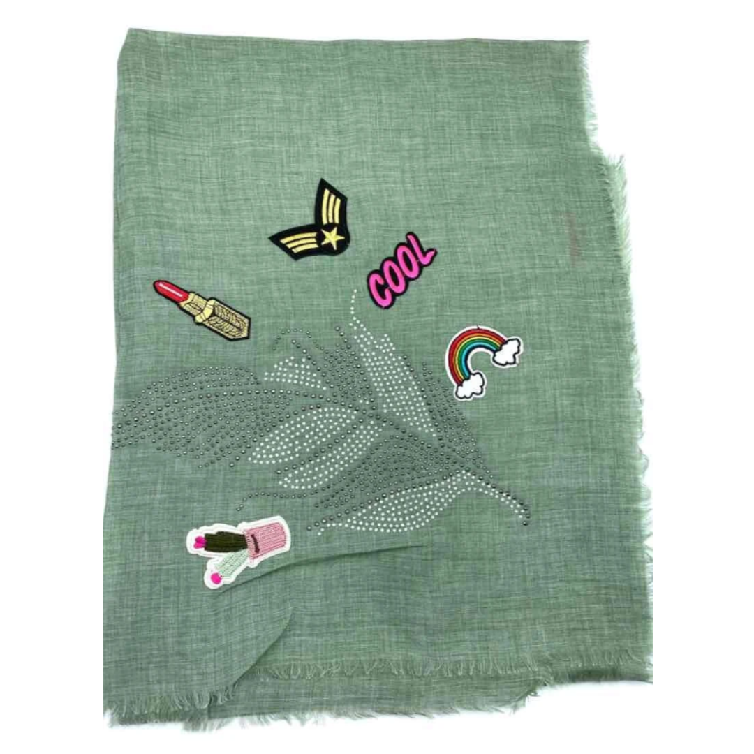 Grand carré motif foulard