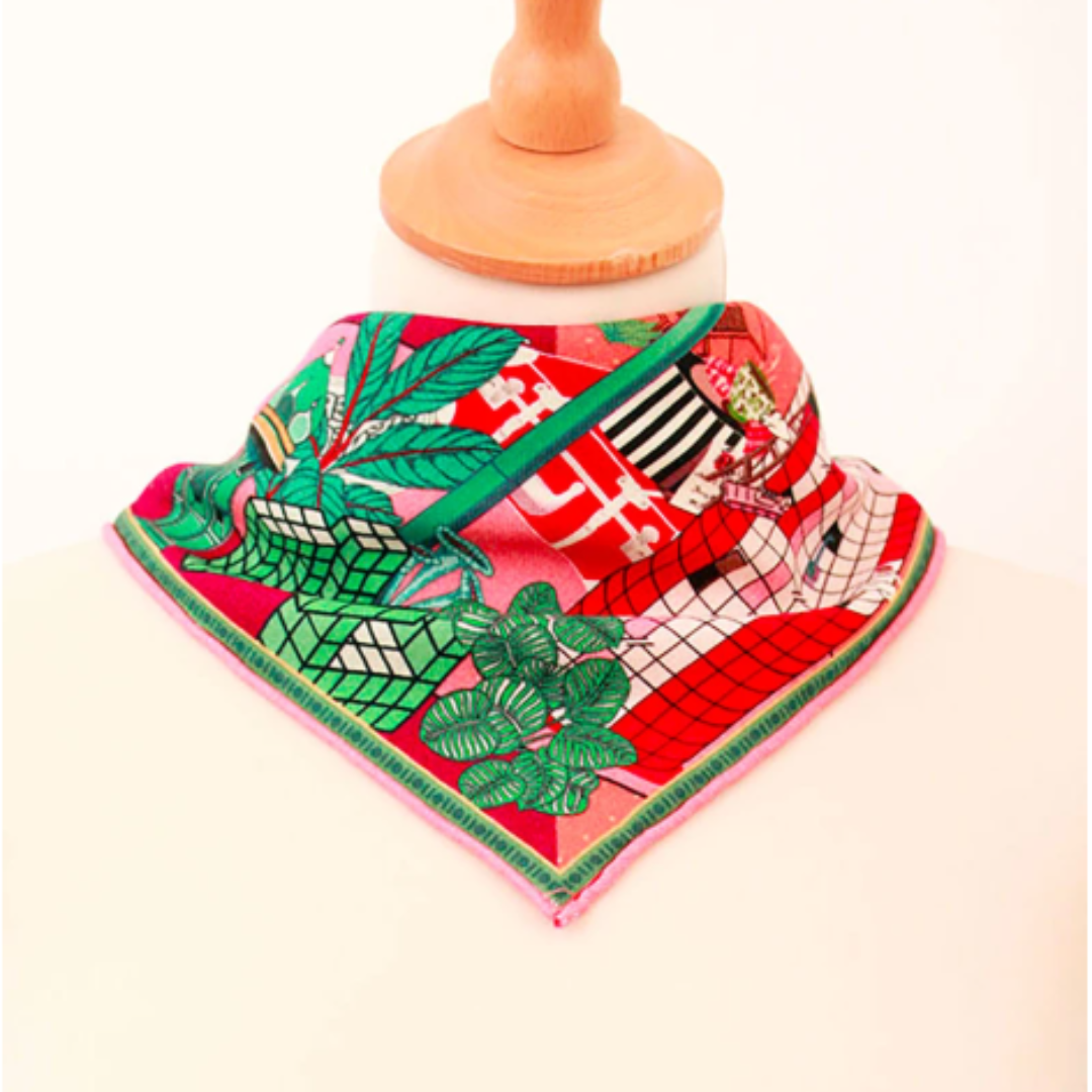 Foulard en Laine et Soie