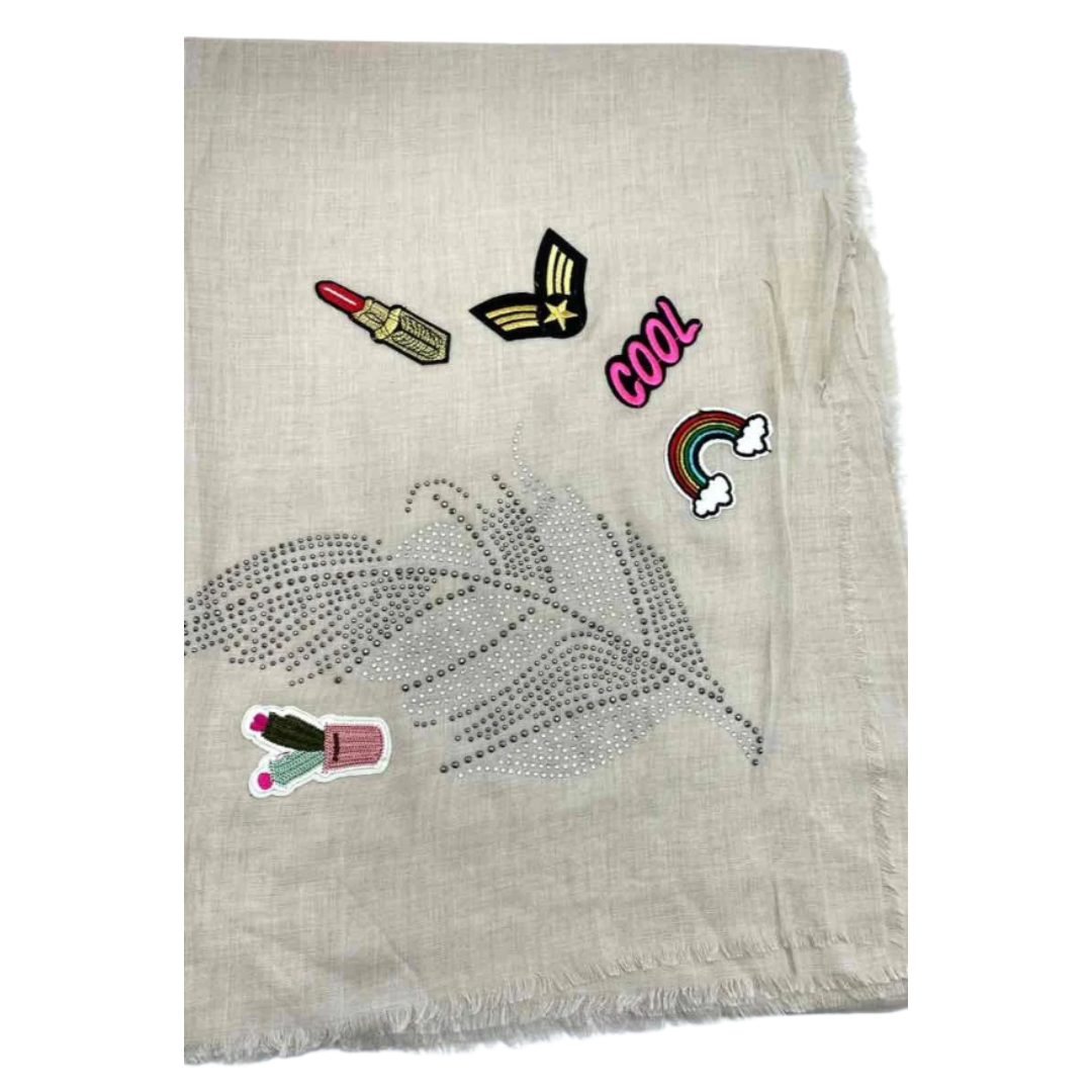 Grand carré motif foulard