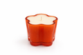 Bougie Fleur orange