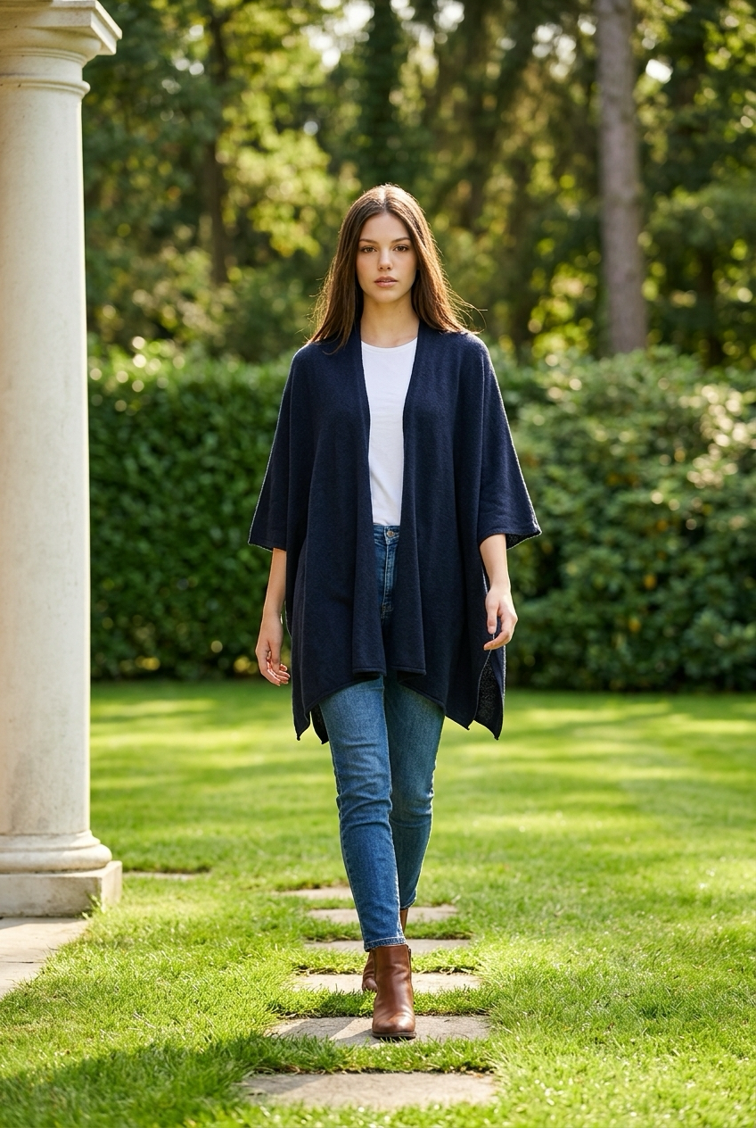 Gilet bleu marine