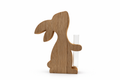 Lapin avec petit vase