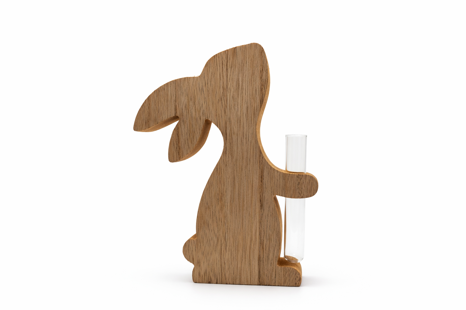 Lapin avec petit vase