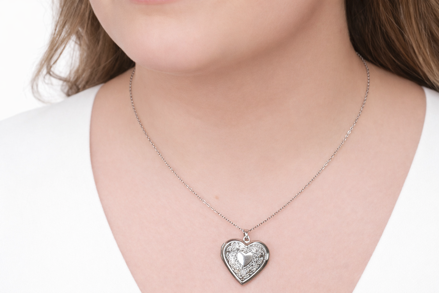 Collier Cœur de Soie