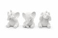 3 éléphants décoratifs