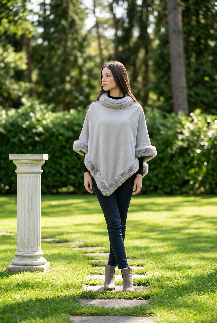 Ponchos gris