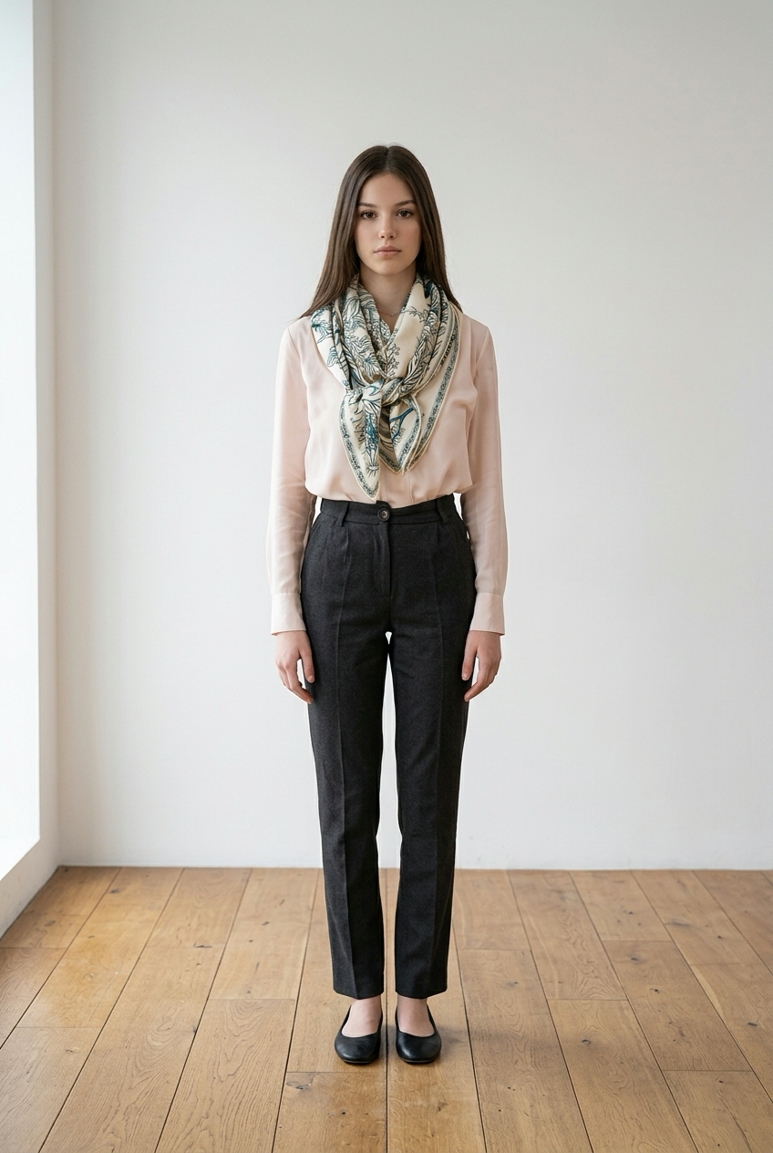 Foulard en Laine et Soie
