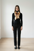 Foulard en Laine et Soie