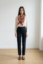 Foulard en Laine et Soie