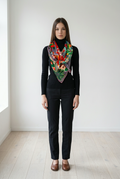 Foulard en Laine et Soie