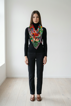 Foulard en Laine et Soie