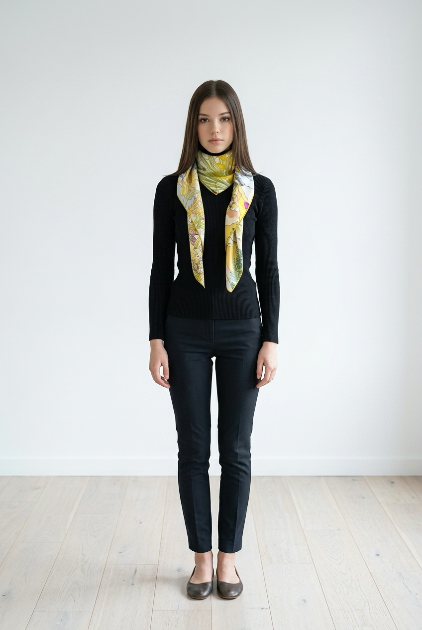 Foulard en Satin de Soie