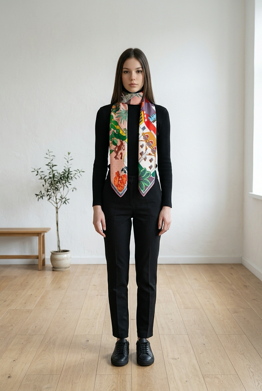 Carré Twill de Soie