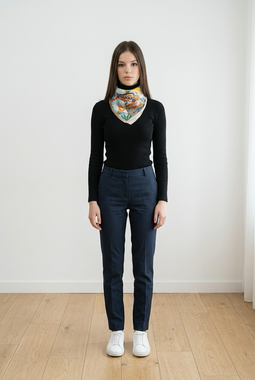 Carré de Satin de Soie