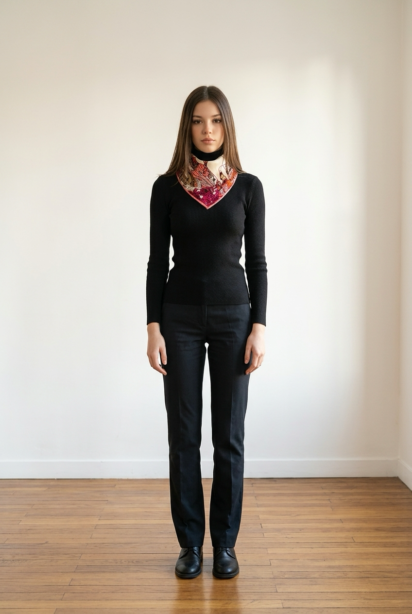 Foulard en Laine et Soie