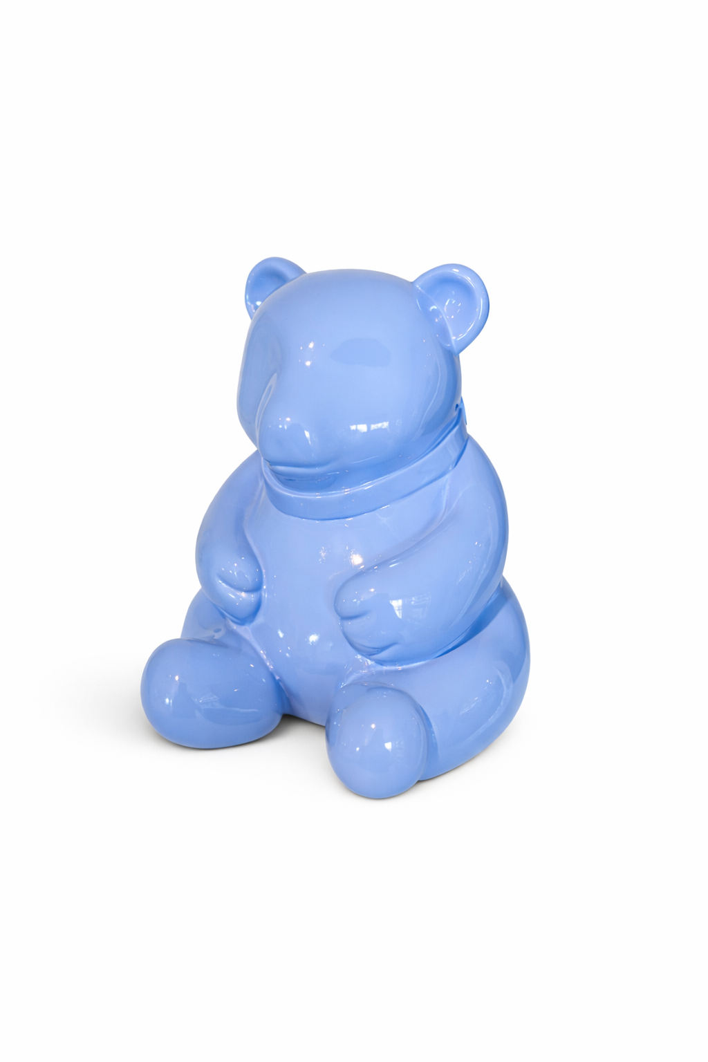 Ourson décoratif bleu