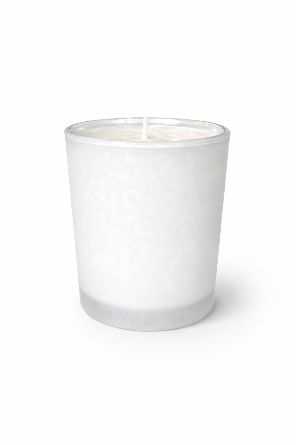 Bougie LÉOPARD Blanc Mini