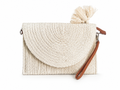 Pochette Bohème Tressée blanche